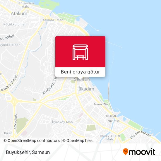 Büyükşehir harita