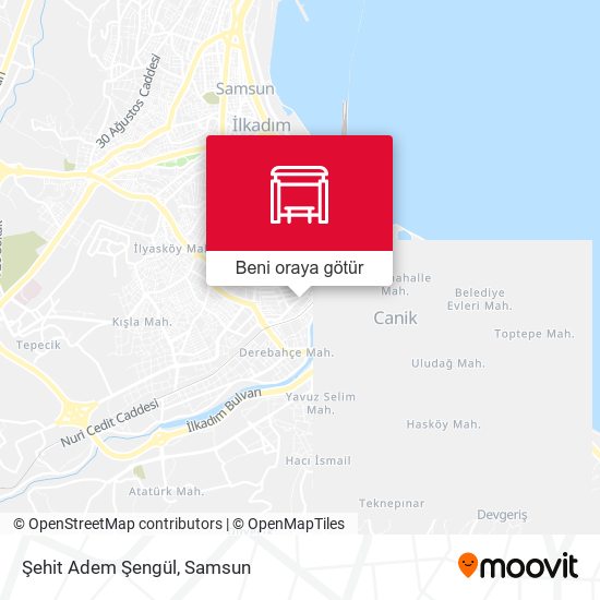 Şehit Adem Şengül harita