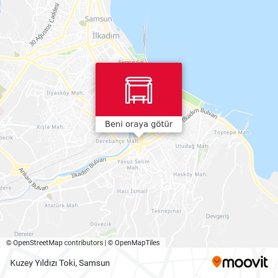 Kuzey Yıldızı Toki harita
