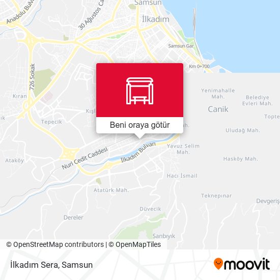 İlkadım Sera harita