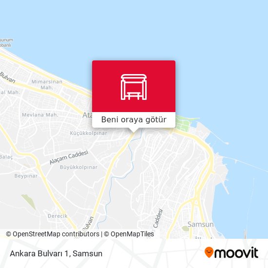 Ankara Bulvarı 1 harita