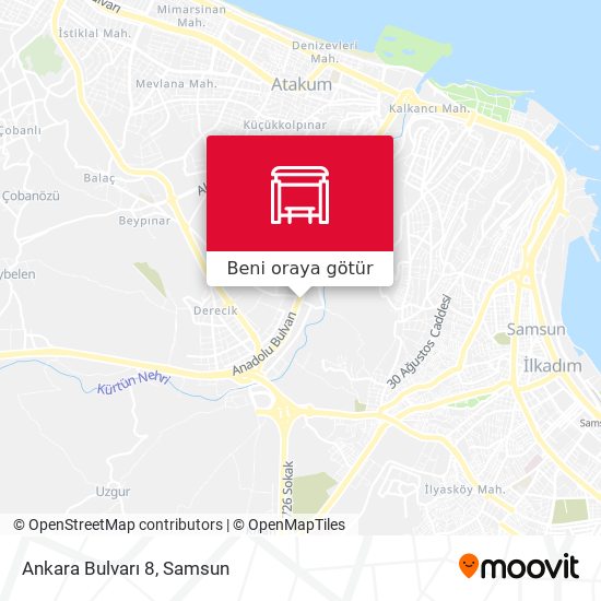 Ankara Bulvarı 8 harita
