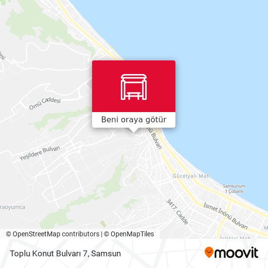 Toplu Konut Bulvarı 7 harita