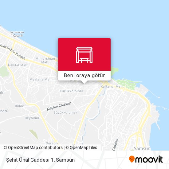 Şehit Ünal Caddesi 1 harita