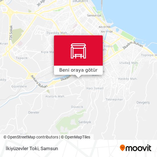 İkiyüzevler Toki harita