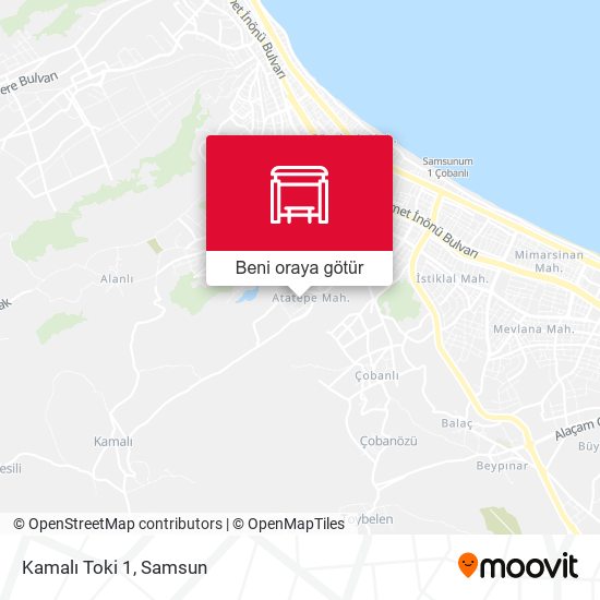 Kamalı Toki 1 harita
