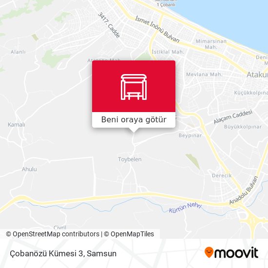 Çobanözü Kümesi 3 harita
