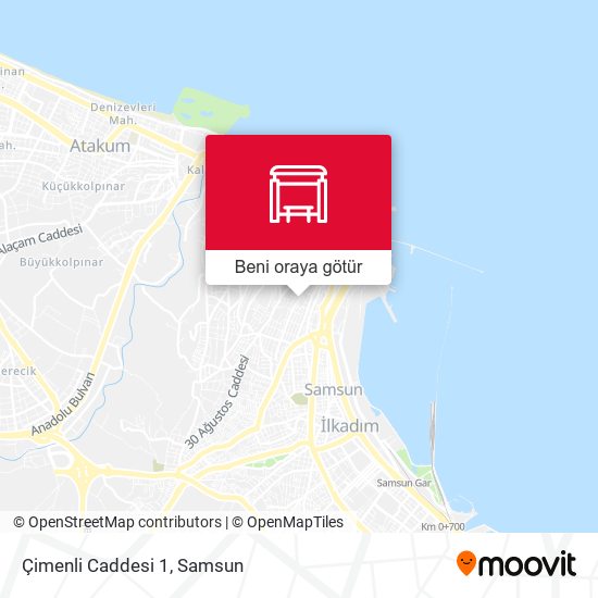 Çimenli Caddesi 1 harita