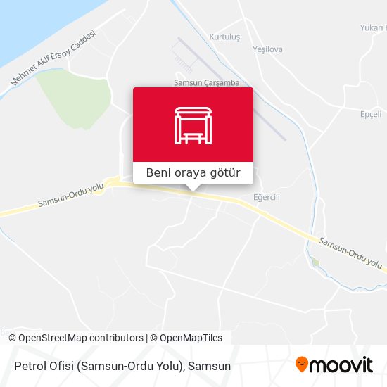 Petrol Ofisi (Samsun-Ordu Yolu) harita