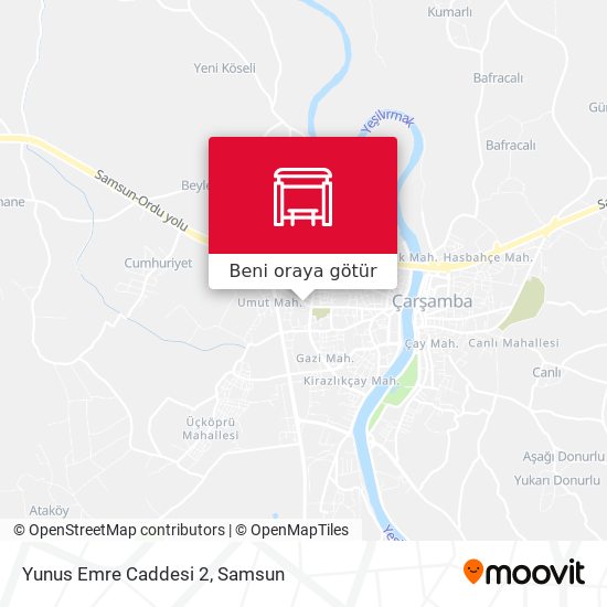 Yunus Emre Caddesi 2 harita