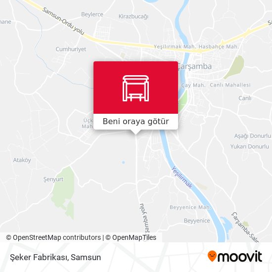 Şeker Fabrikası harita