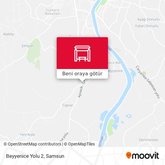 Beyyenice Yolu 2 harita