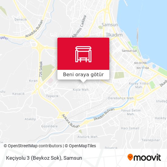 Keçiyolu 3 (Beykoz Sok) harita