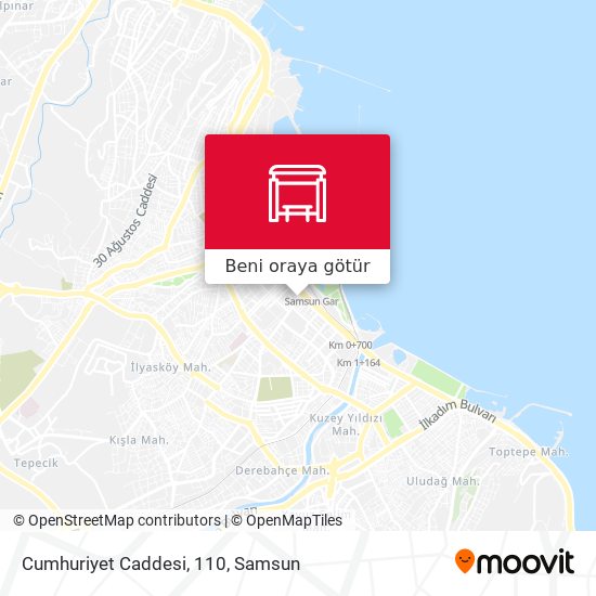 Cumhuriyet Caddesi, 110 harita