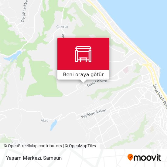 Yaşam Merkezi harita