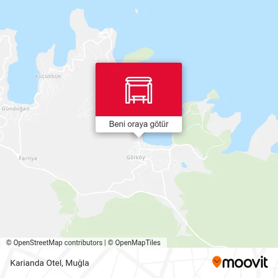 Karianda Otel harita