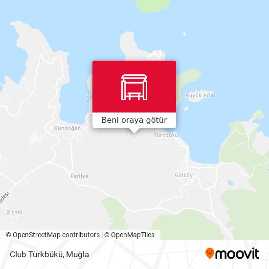 Club Türkbükü harita