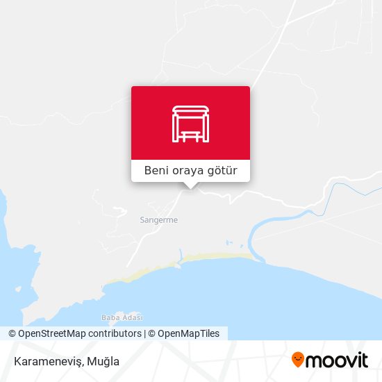 Karameneviş harita