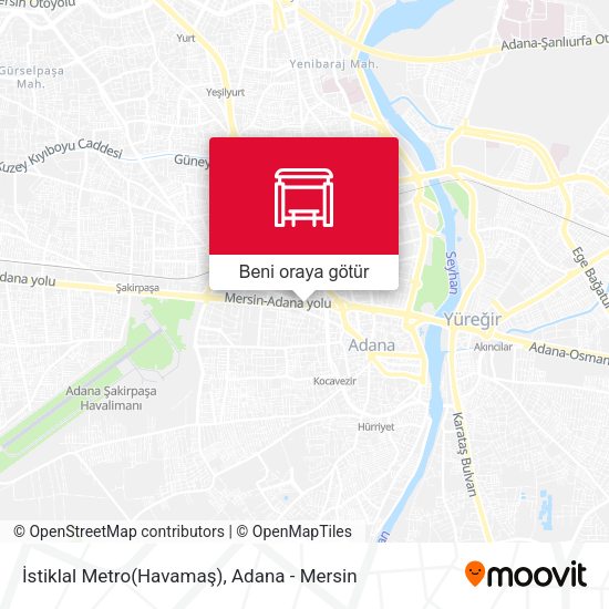 İstiklal Metro(Havamaş) harita