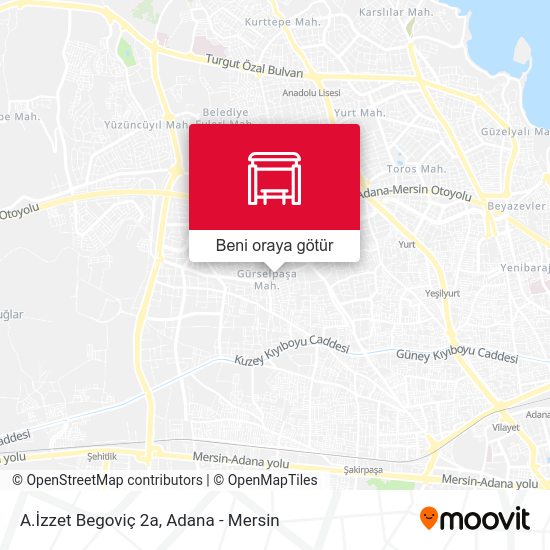A.İzzet Begoviç 2a harita