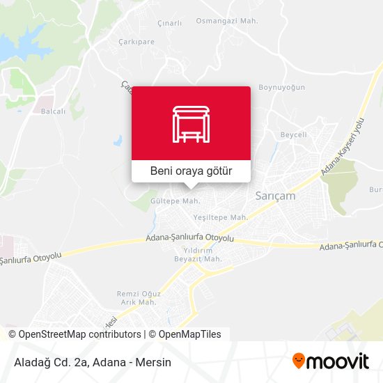 Aladağ Cd. 2a harita