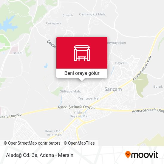 Aladağ Cd. 3a harita