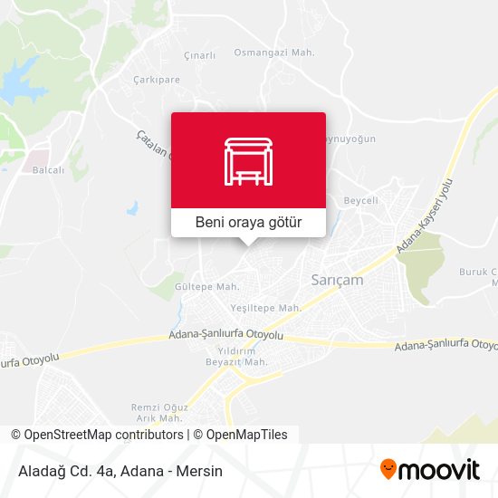Aladağ Cd. 4a harita