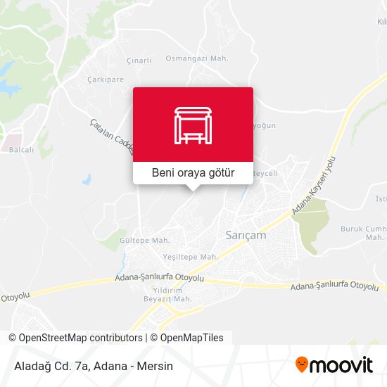Aladağ Cd. 7a harita