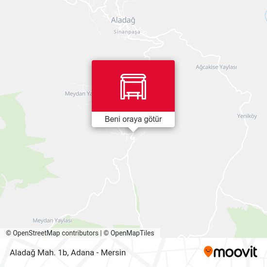 Aladağ Mah. 1b harita
