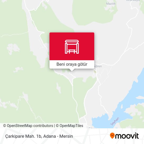 Çarkipare Mah. 1b harita