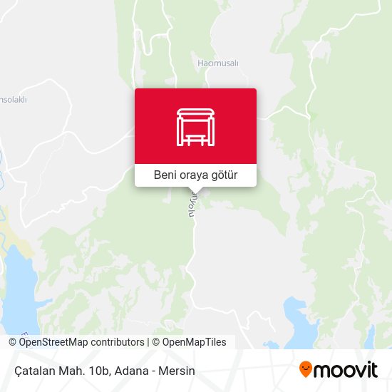 Çatalan Mah. 10b harita