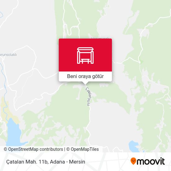 Çatalan Mah. 11b harita
