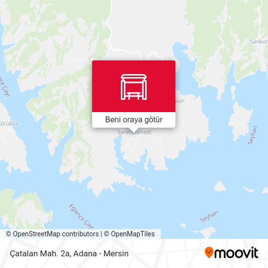 Çatalan Mah. 2a harita