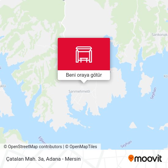 Çatalan Mah. 3a harita