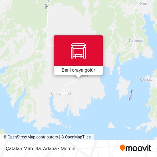 Çatalan Mah. 4a harita