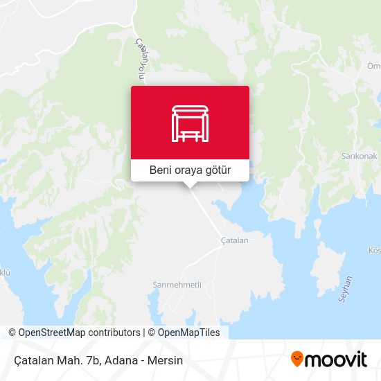 Çatalan Mah. 7b harita