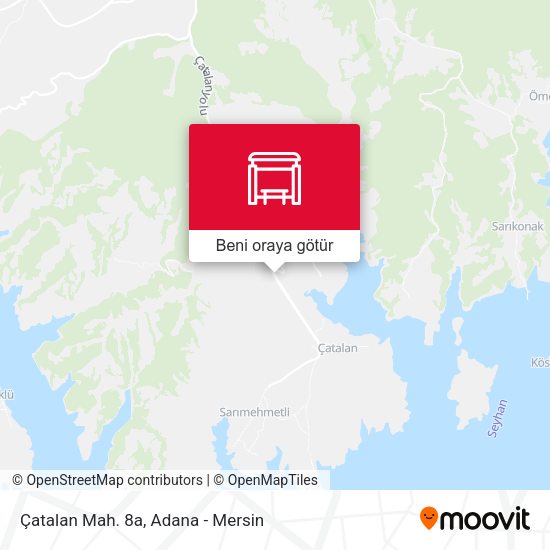 Çatalan Mah. 8a harita