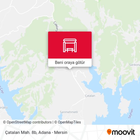 Çatalan Mah. 8b harita