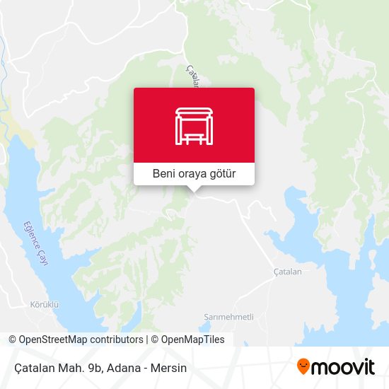 Çatalan Mah. 9b harita