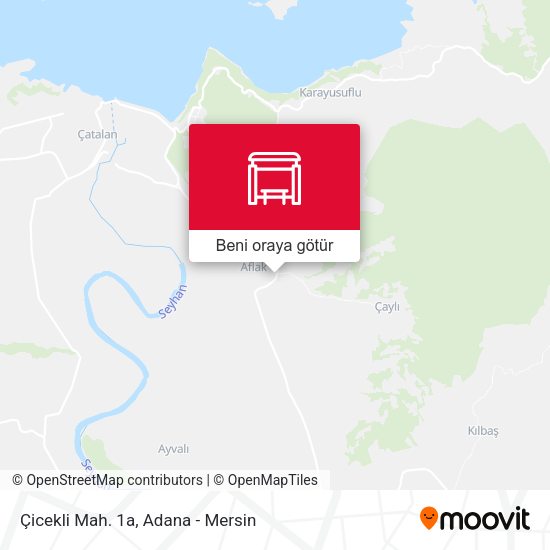 Çicekli Mah. 1a harita