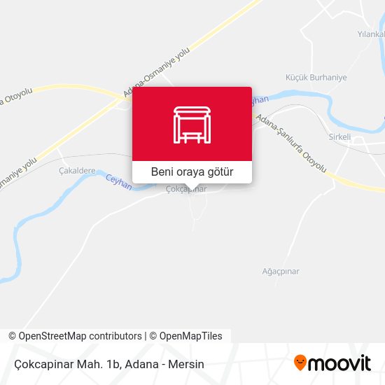 Çokcapinar Mah. 1b harita