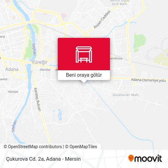 Çukurova Cd. 2a harita