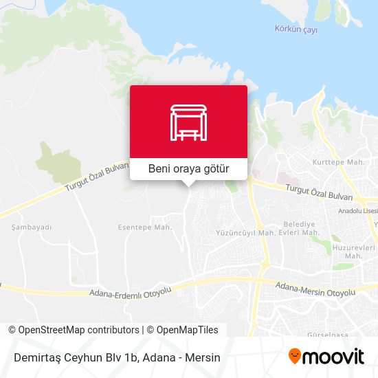 Demirtaş Ceyhun Blv 1b harita