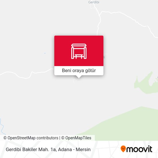 Gerdibi Bakiler Mah. 1a harita