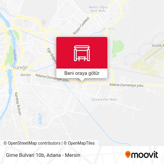 Girne Bulvari 10b harita