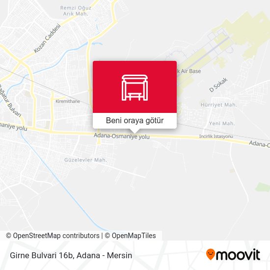 Girne Bulvari 16b harita