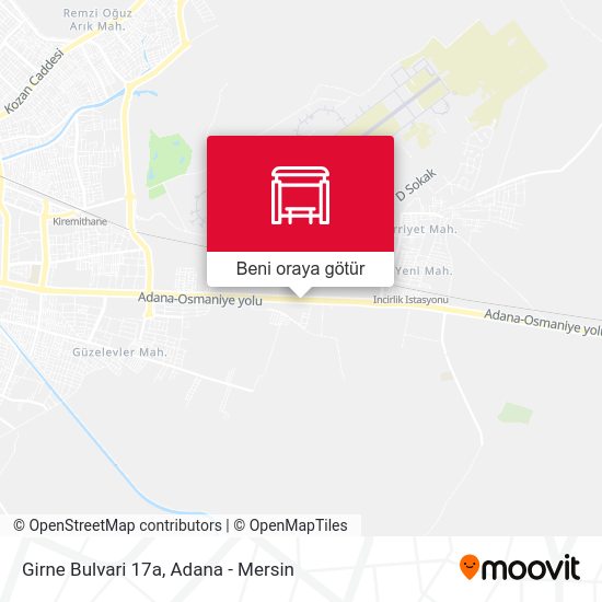 Girne Bulvari 17a harita