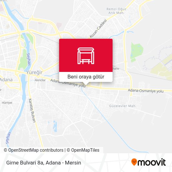 Girne Bulvari 8a harita