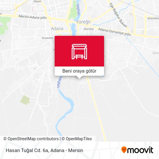 Hasan Tuğal Cd. 6a harita