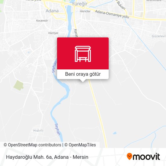 Haydaroğlu Mah. 6a harita
